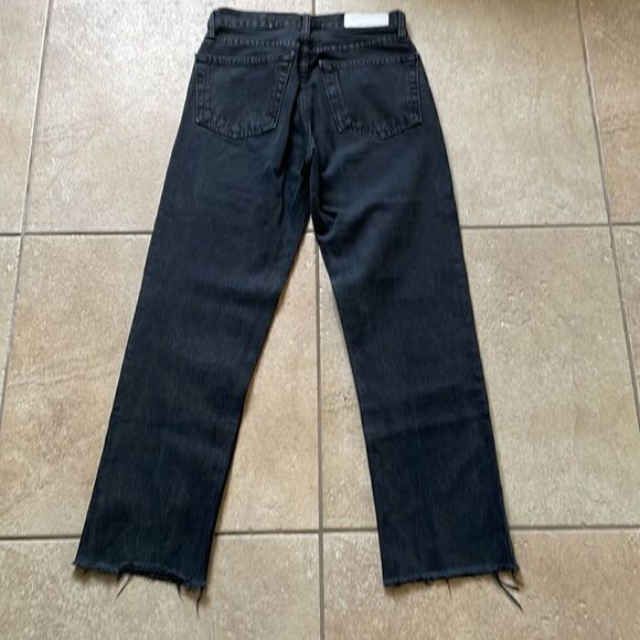 ‎Re/Done Originals Women’s Black Jeans - Made In The USA - Size 24 - Picture 3 of 8